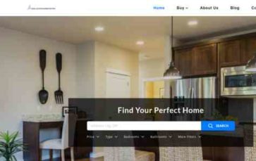 Real Estate Elementor Pro (screenshot desktop)