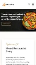 Restaurants TWP (screenshot mobile)