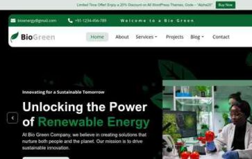 Bio Green Farm Pro (screenshot desktop)