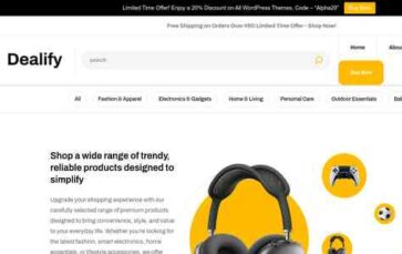 Deals Store Pro (screenshot desktop)