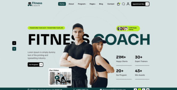 Fitness Gym Coach Pro (The Alpha Blocks)
