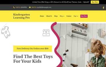 Kindergarten Learning Pro (screenshot desktop)