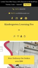Kindergarten Learning Pro (screenshot mobile)