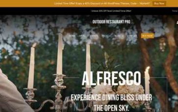 Outdoor Restaurant Pro (screenshot desktop)