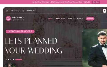 Wedding Celebration Pro (screenshot desktop)