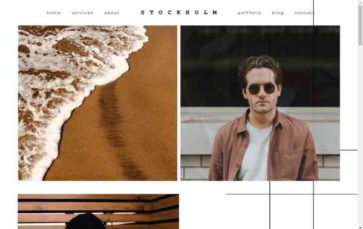 Screenshot Desktop Stockholm (The Blog Stop) - (screenshot desktop)