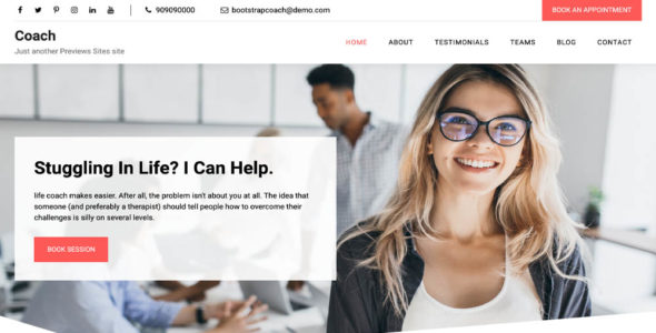 Bootstrap Coach Pro (The Bootstrap Themes)