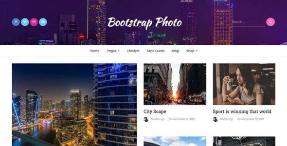 Bootstrap Photo (The Bootstrap Themes)