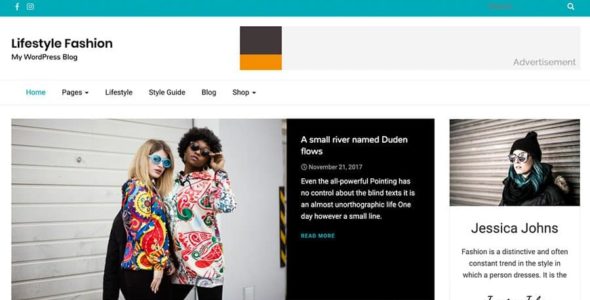 Lifestyle Fashion (The Bootstrap Themes)