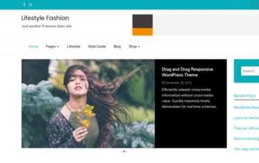 Lifestyle Fashion (screenshot desktop)