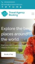 Travel Agency Booking Pro (screenshot mobile)