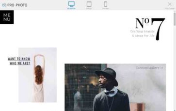 No7 for ProPhoto (screenshot desktop)