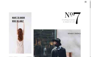 No7 for Divi (screenshot desktop)