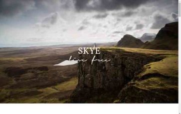 Skye For Divi (screenshot desktop)