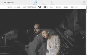 Soho for ProPhoto (screenshot desktop)