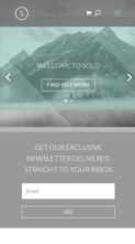 Solo For Divi (screenshot mobile)