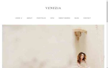 Venezia for Divi (screenshot desktop)