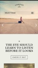 Screenshot Mobile Campus for Divi (screenshot mobile)