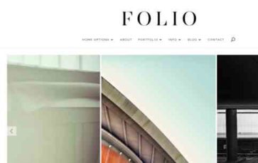 Folio for Divi (screenshot desktop)