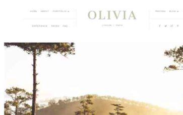 Olivia for Divi (The Design Space.co) (screenshot desktop)