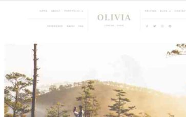Screenshot Desktop Olivia for Elementor (screenshot desktop)
