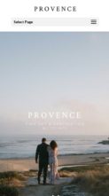 Provence for Divi (screenshot mobile)