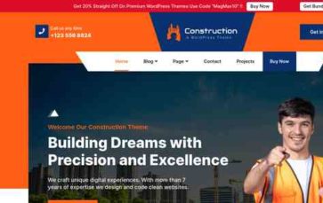 Construction Demolition Services Pro (screenshot desktop)