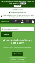Grocery Marketplace Pro (screenshot mobile)