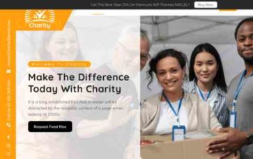 NGO Fundraiser Pro (screenshot desktop)