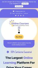 Online Educational Courses Pro (The Magnifico) - (screenshot mobile)