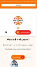 Pest Control Services Pro (screenshot mobile)