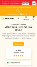 Pet Accessory Store Pro (screenshot mobile)
