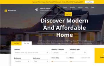 Real Estate Builder Pro (screenshot desktop)
