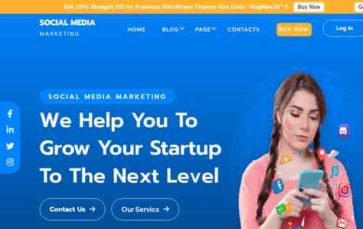 Social Media Marketing Pro (screenshot desktop)