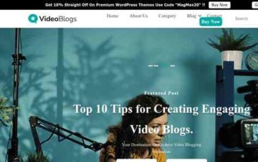 Vlog Channel Pro (screenshot desktop)