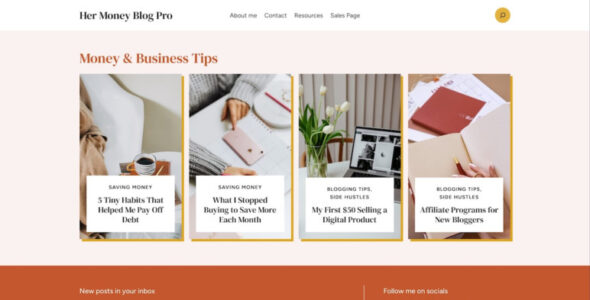 Her Money Blog Pro (The Theme Nook)