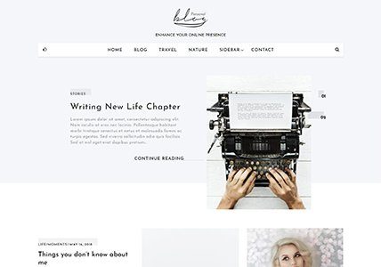 Blog Personal (Theme 404)