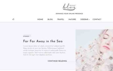 Blog Personal (screenshot desktop)