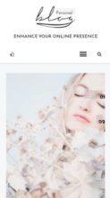 Blog Personal (screenshot mobile)