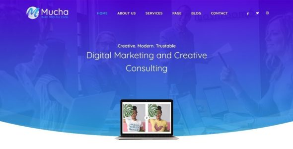 Mucha (Theme 404)