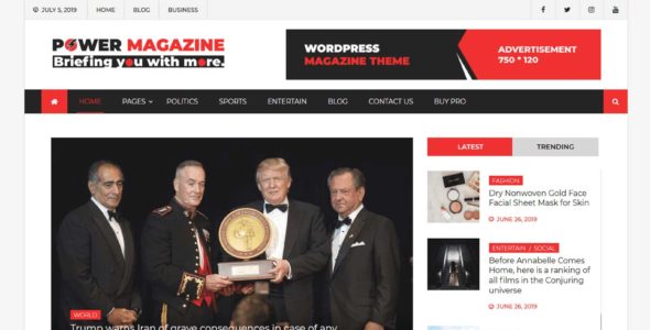 Power Magazine (Theme 404)