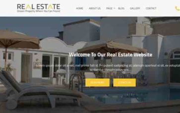 Real Estater (Theme 404) (screenshot desktop)