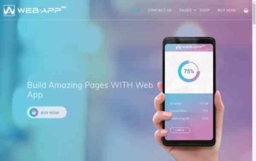 Web App Pro (screenshot desktop)