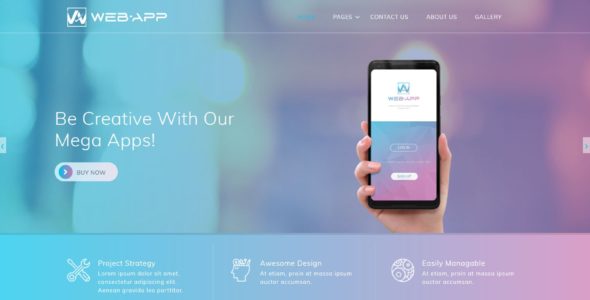 Web App (Theme 404)