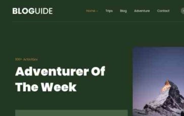 Bloguide Pro (screenshot desktop)