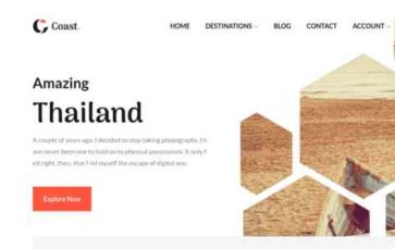 Coast (Theme Palace) (screenshot desktop)