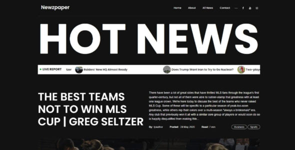 Newzpaper (Theme Palace)