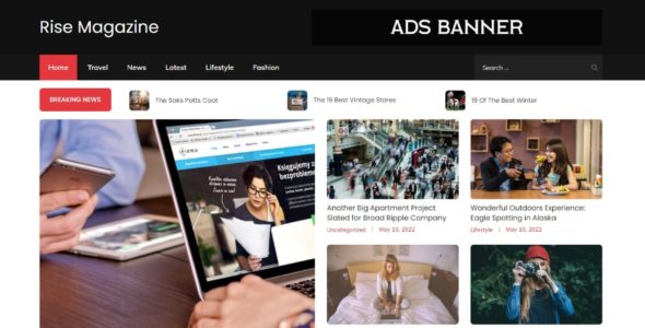 Rise Magazine (Theme Palace)