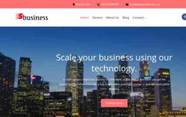 Social Business (screenshot desktop)