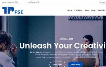 Themepalace FSE (screenshot desktop)